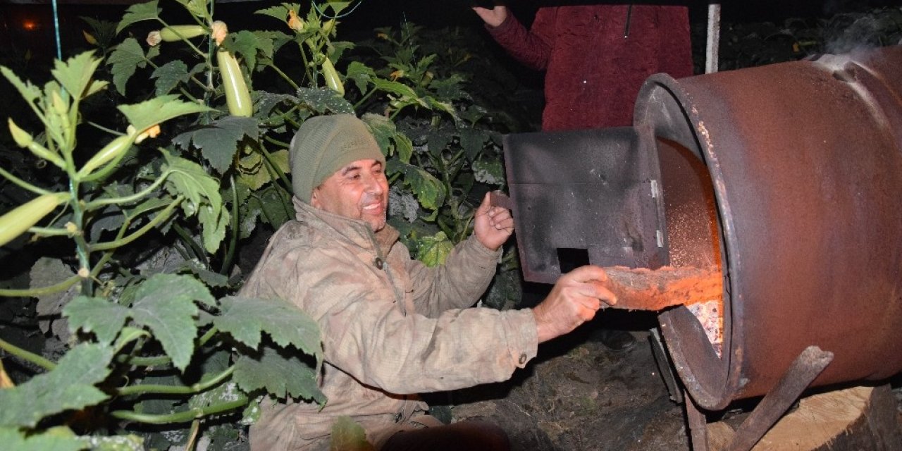 Antalya’da Üretici Geceyi Seralarda Geçirdi