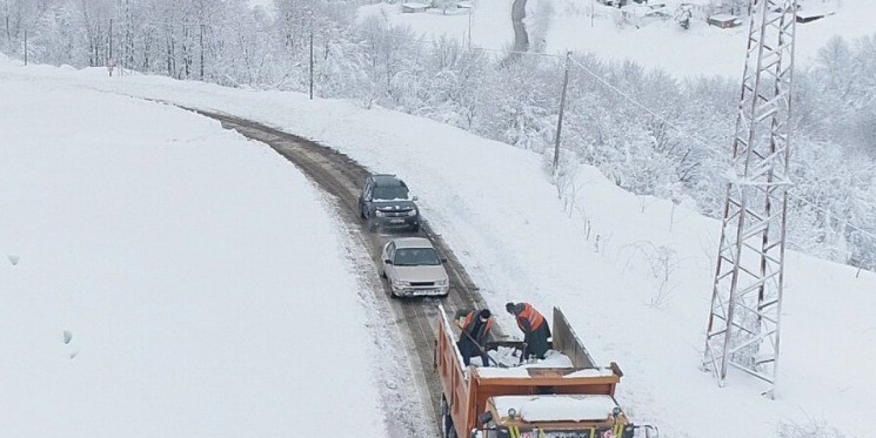 Samsun’da Yolu Kapalı Mahalle Sayısı 32’ye Düştü