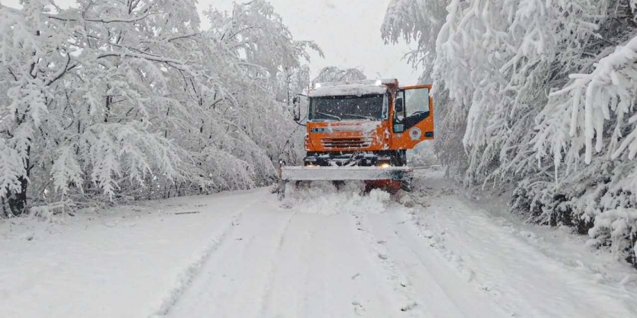 Büyükşehir Kapalı Yolları Açtı