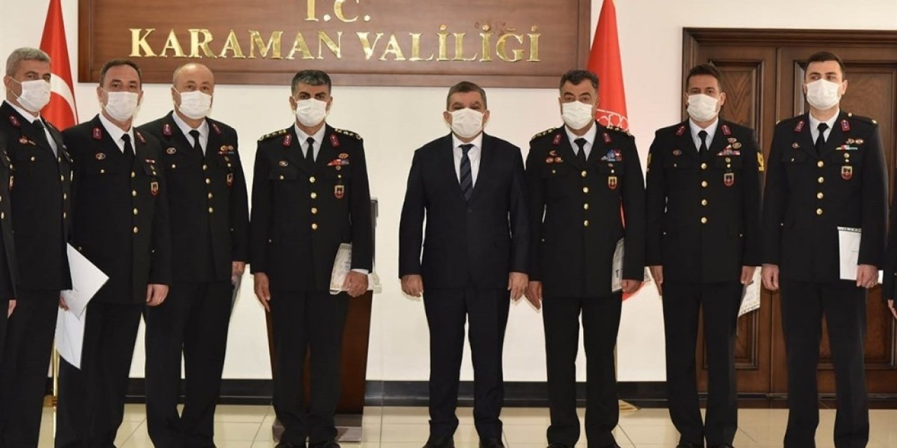 Vali Işık, Jandarma Personelini Başarı Belgesi İle Ödüllendirdi