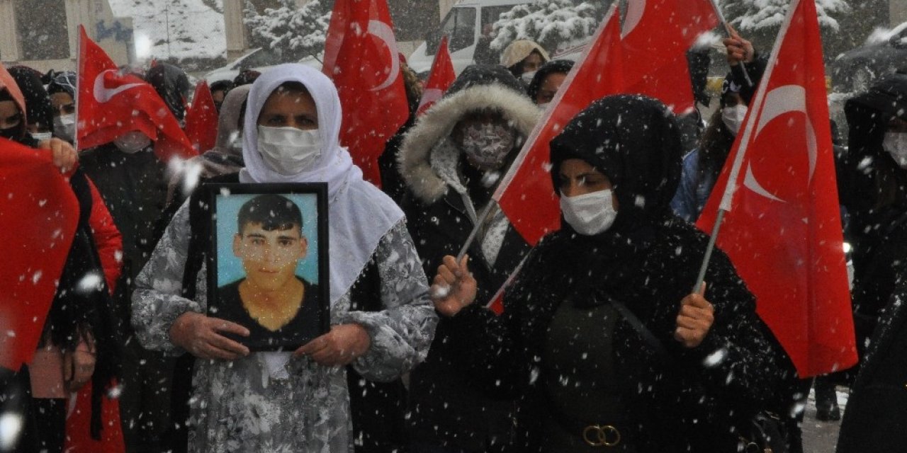 Şırnak Anneleri Kar Kış Demeden Çocuklarını Hdp’den İstiyor