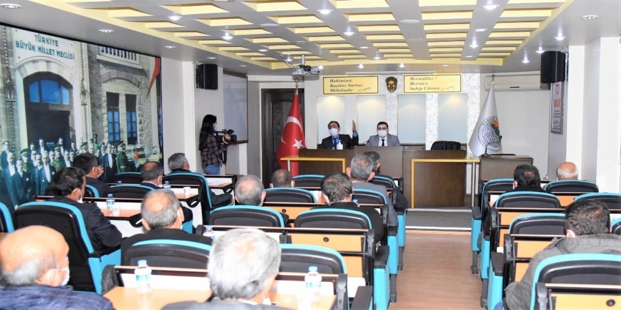 Toroslar’ın Tarımsal Kalkınması Muhtarlara Anlatıldı