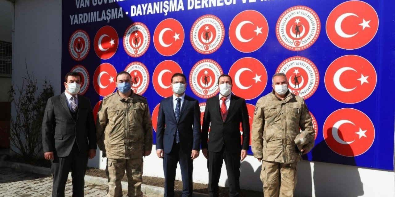 Kaymakam Aslan’dan Başkan Kahraman’a Ziyaret