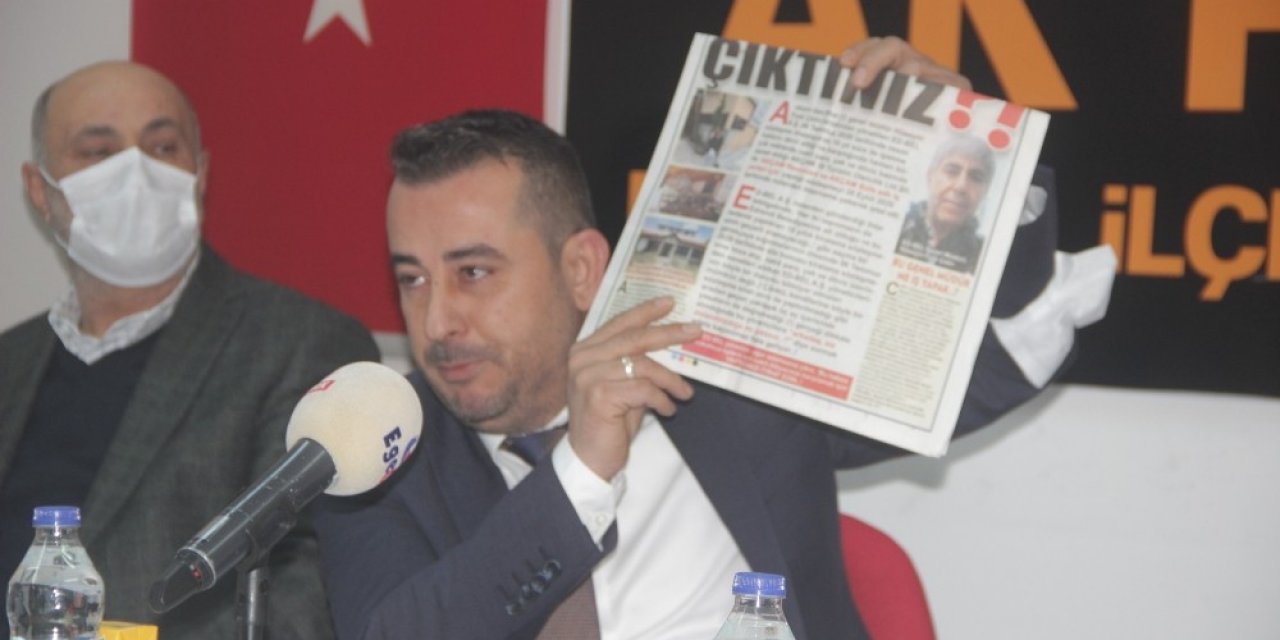 Ekrem Umutlu: “maalesef Edremit Belediyesi İle Edremit Belediye Başkanıyla Yürüyecek Bir Yolumuz Kalmadı”
