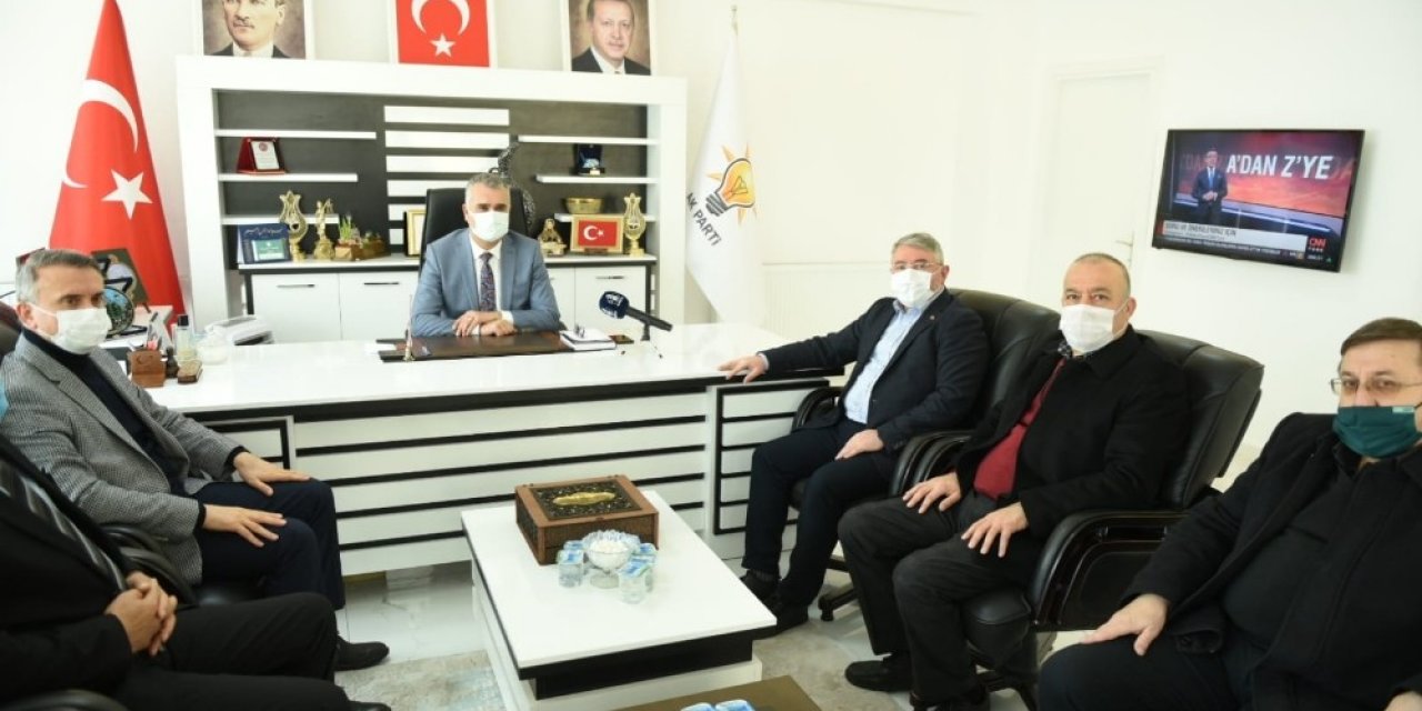 Başkan Aşgın’dan Ahlatçı’ya Hayırlı Olsun Ziyareti