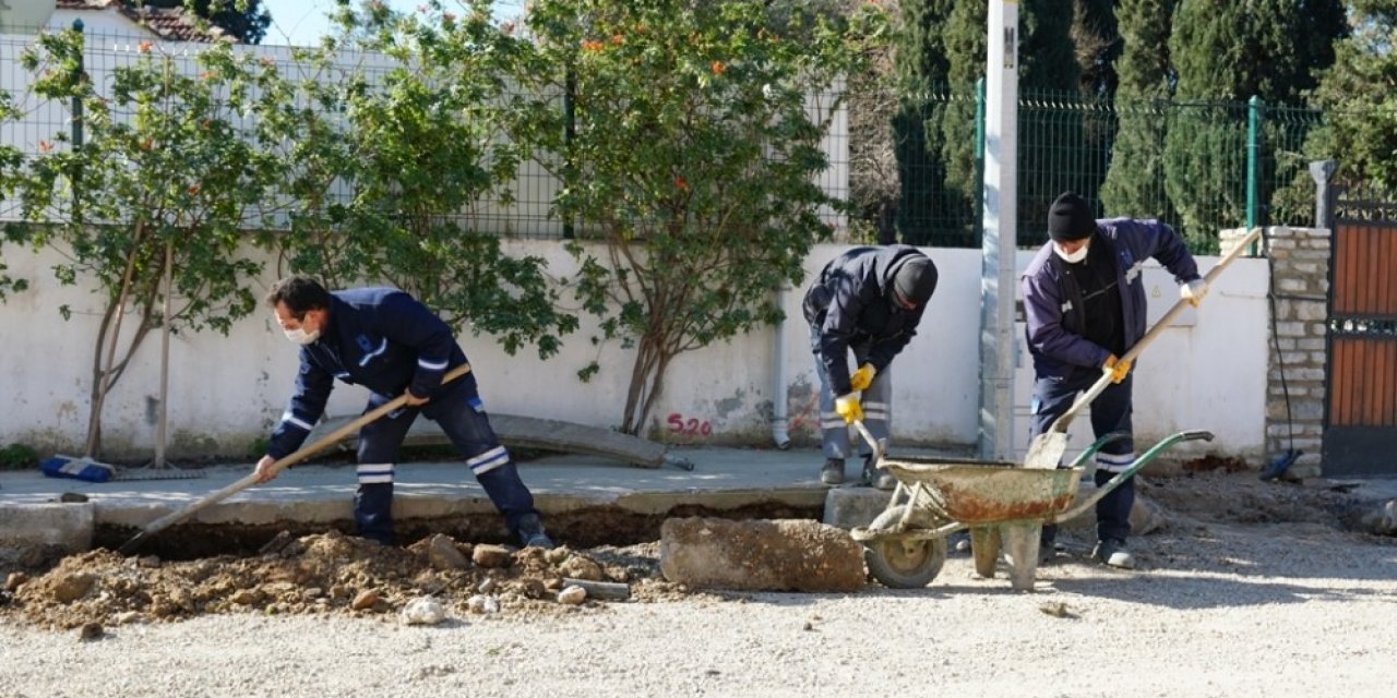 Bitez’de Üst Yapı Çalışmaları Başladı
