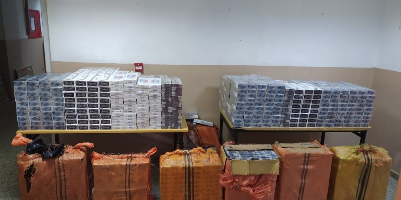 Başkale’de 12 Bin Paket Kaçak Sigara Ele Geçirildi