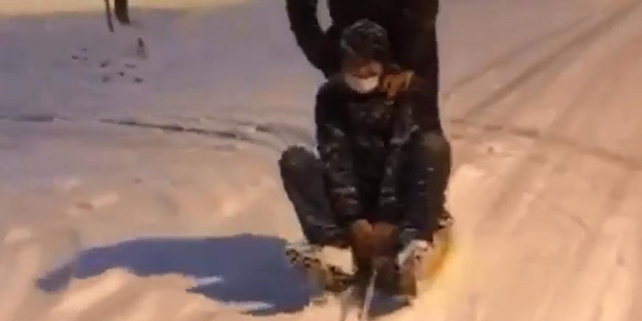 Yurdum İnsanı Karda Hünerlerini Konuşturdu