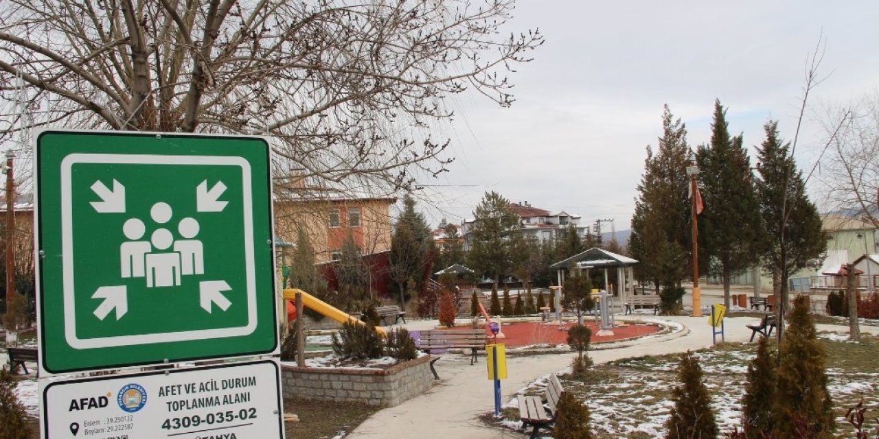 Hisarcık’ta Deprem Sonrası Toplanma Alanları Belirlendi