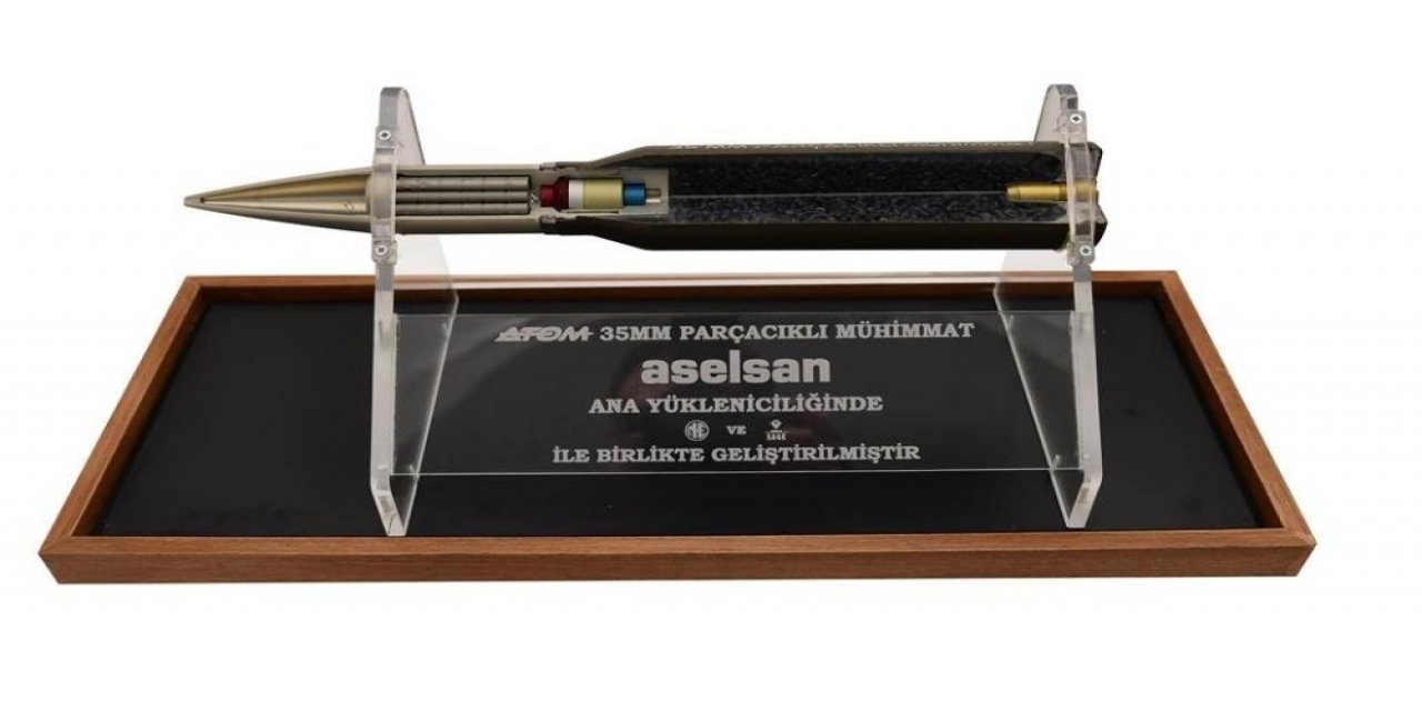 Aselsan’ın Ürettiği “atom 35 Mm Parçacıklı Mühimmat” Sayısı 100 Bine Ulaştı