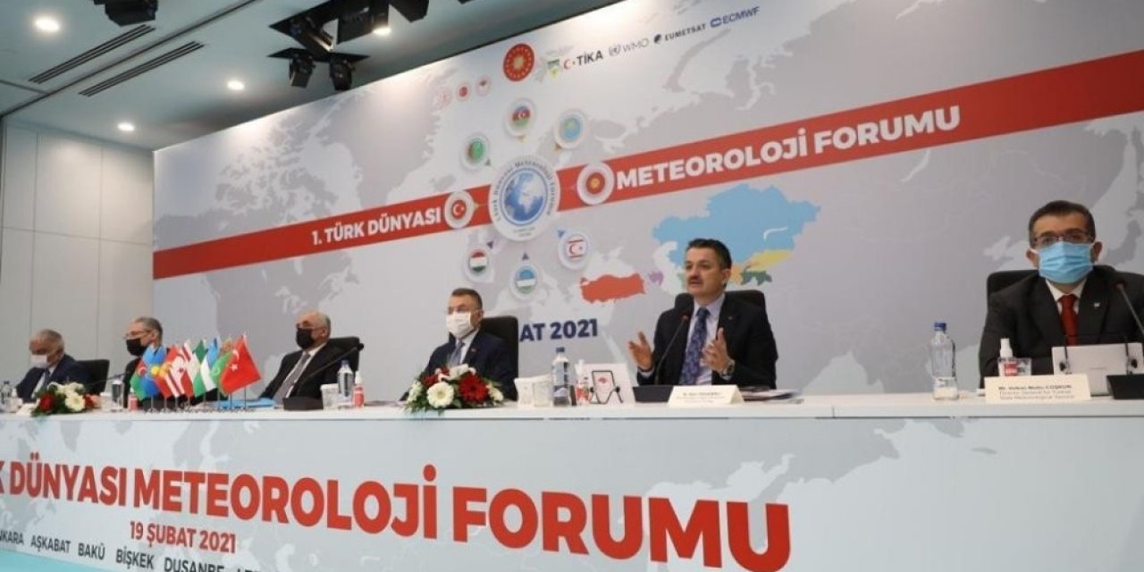 1. Türk Dünyası Meteoroloji Forumu Başladı