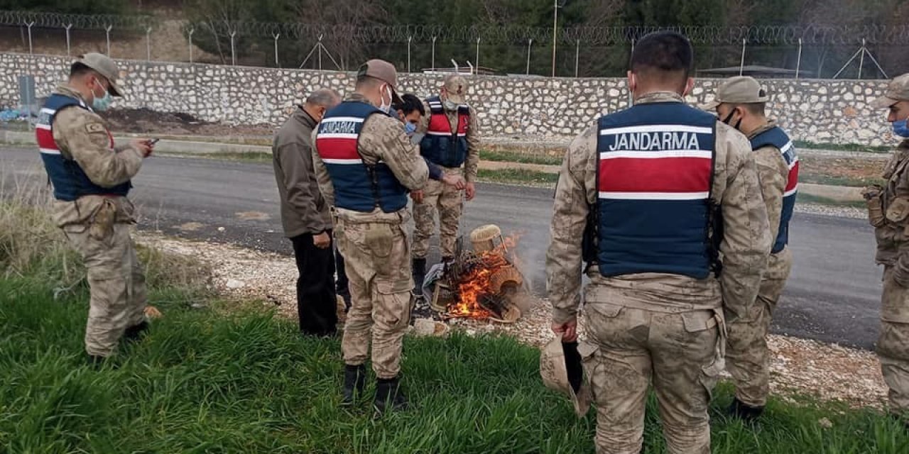 Keklik Kafesleri Yakılarak İmha Edildi