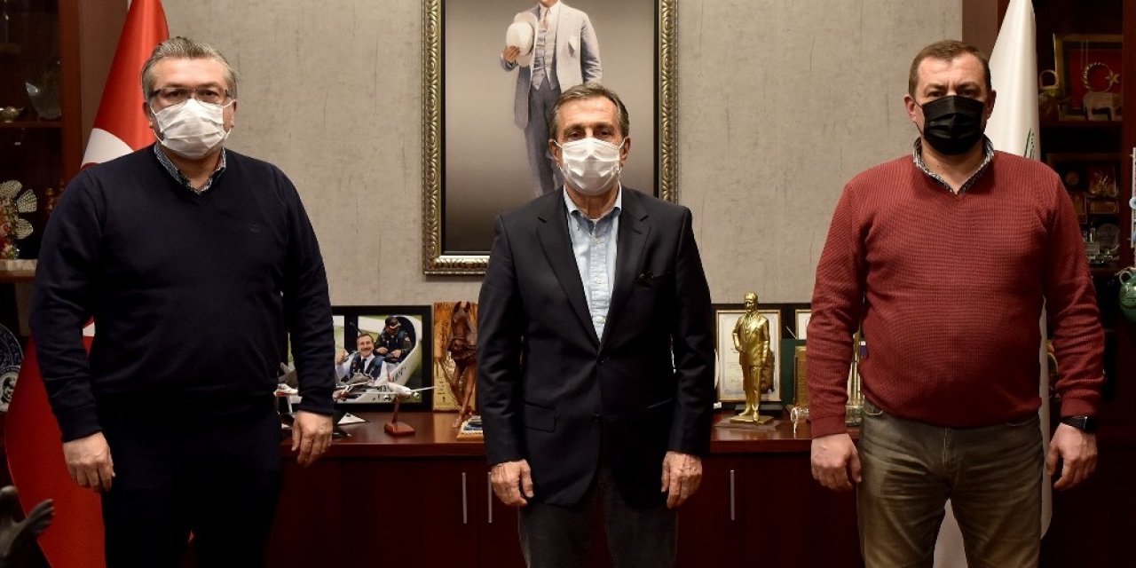 Eskişehirspor Başkanı Akgören’den Başkan Ataç’a Ziyaret