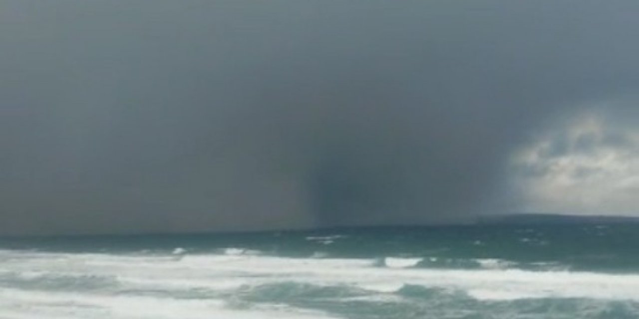 Sinop Açıklarında Hortum Meydana Geldi