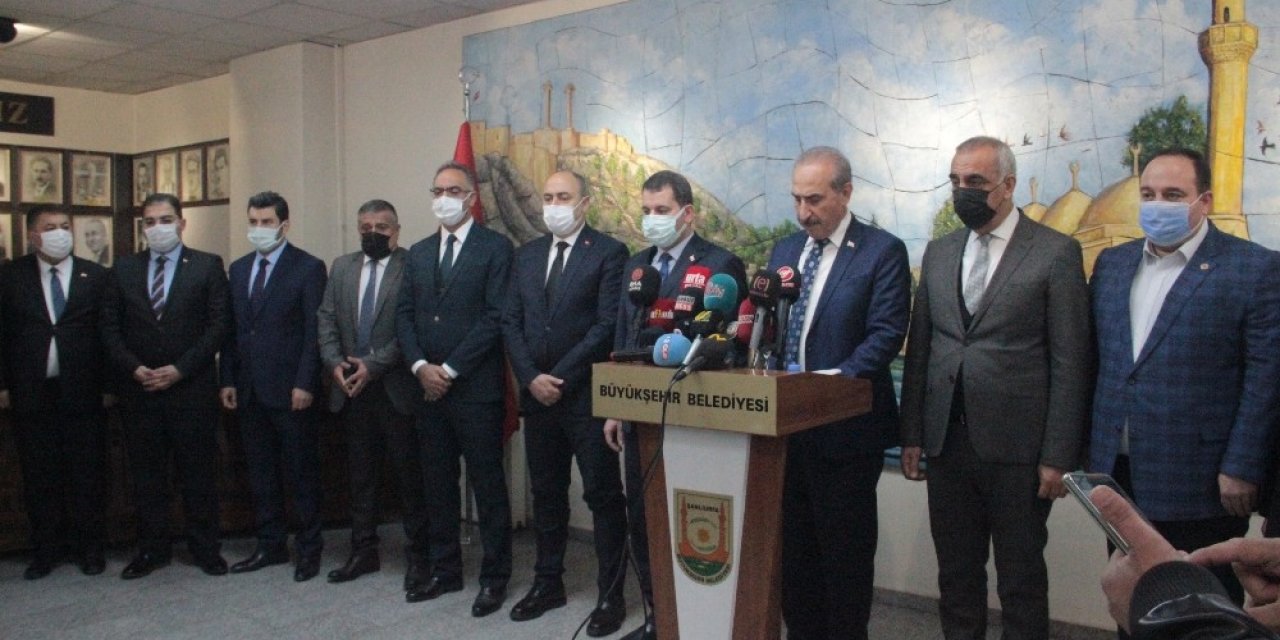 Şanlıurfa’daki Belediye Başkanlarından Beyazgül’e Destek