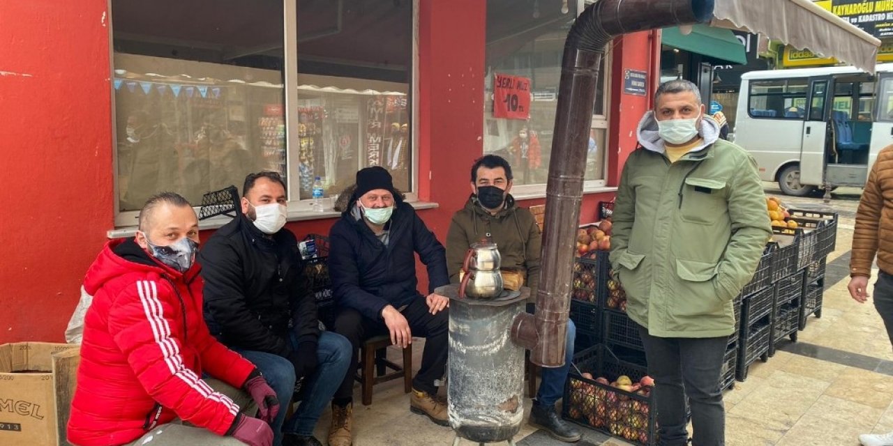 Seyyar Esnafın, Karadeniz Usulü Isınma Çözümü