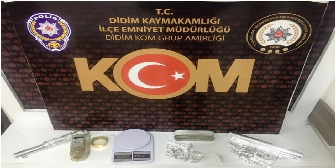 Didim’de Uyuşturucu Operasyonu