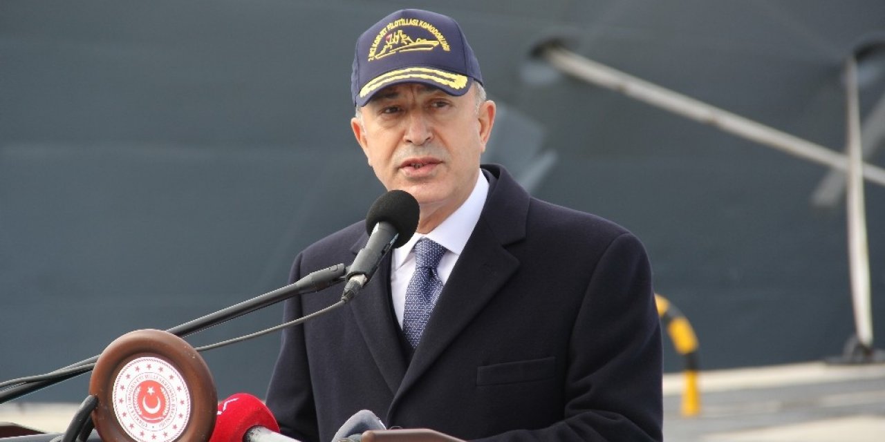 Bakan Akar: “i̇nler Teröristlerin Başlarına Yıkıldı”