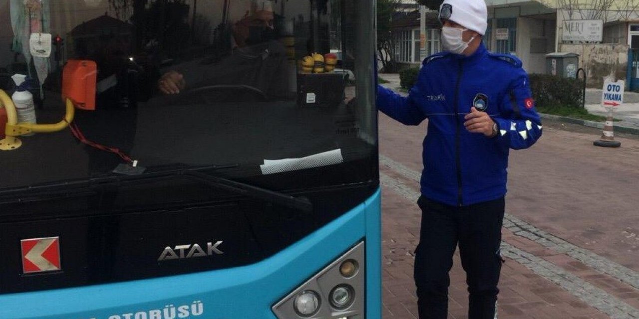 Korona Virüse Karşı Toplu Taşımada Sıkı Önlem