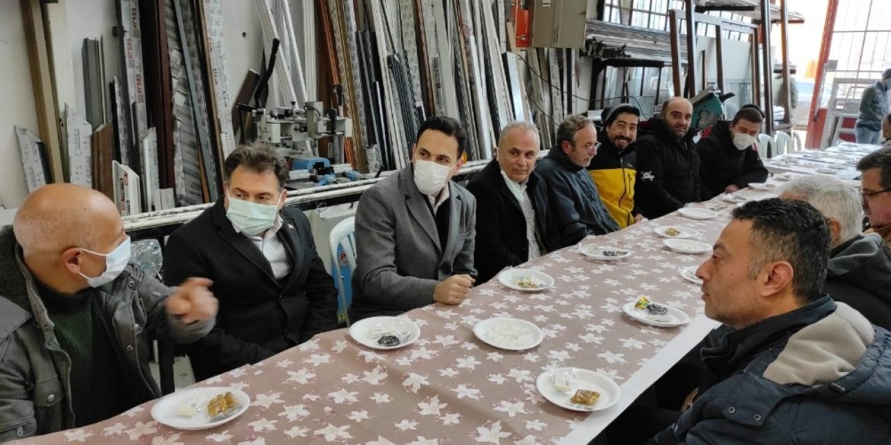 Başkan Makas, Esnaf Sofrasına Misafir Oldu