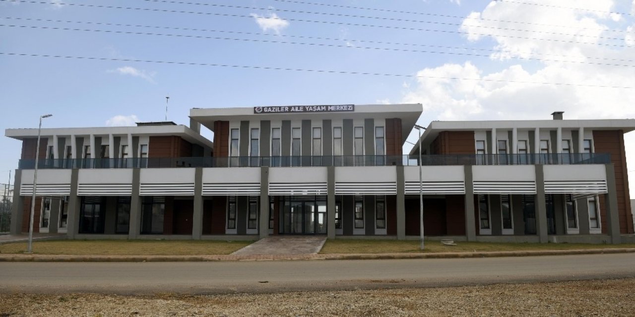 Gaziler’e İnşa Edilen Aile Yaşam Merkezi 18 Mart’ta Açılıyor