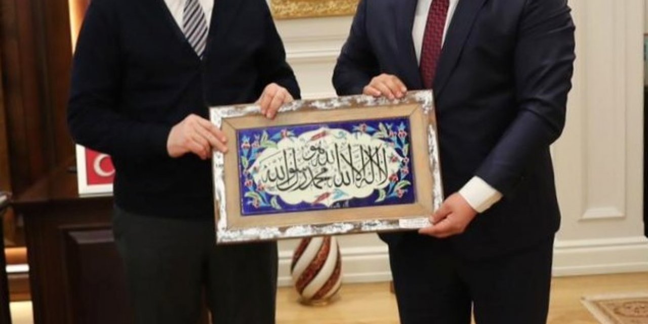 İ̇çişleri Bakanı Soylu’ya Anlamlı Ziyaret