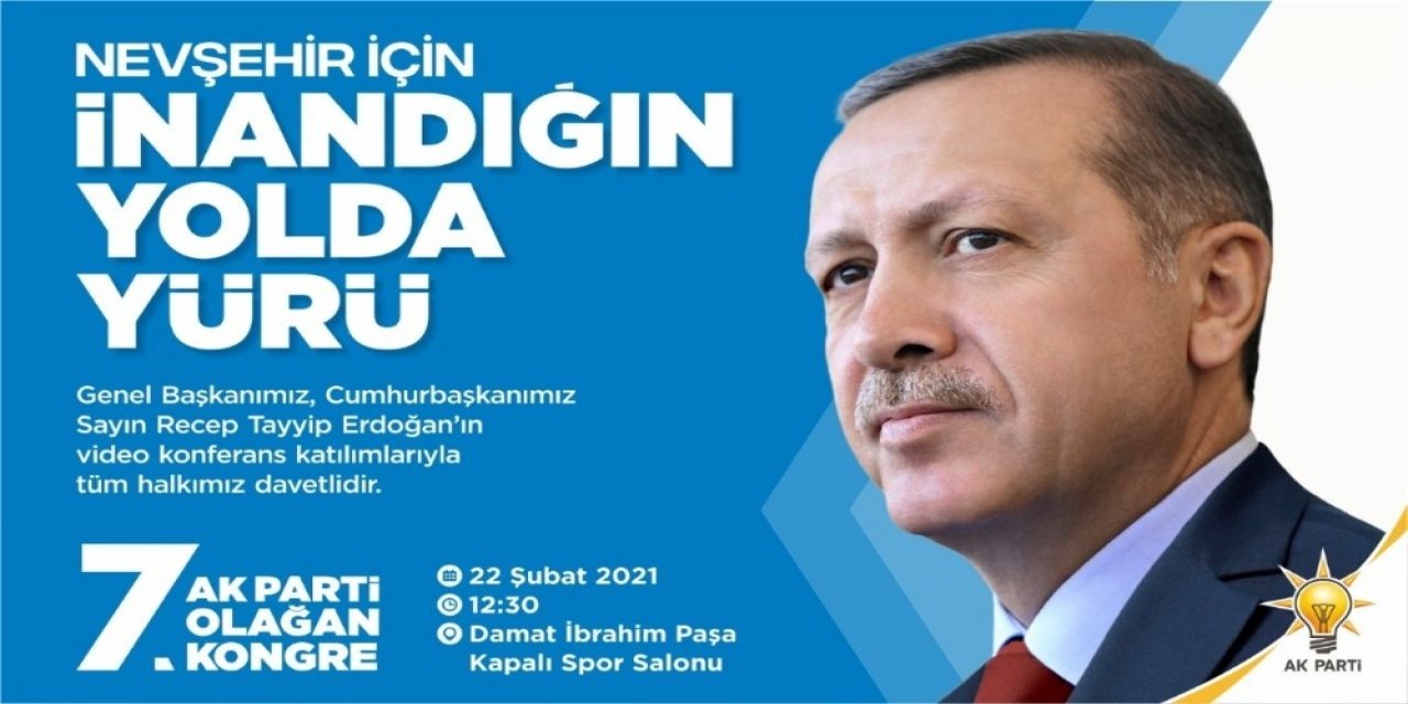 Ak Parti İ̇l Kongresi 22 Şubat Pazartesi Günü Yapılacak