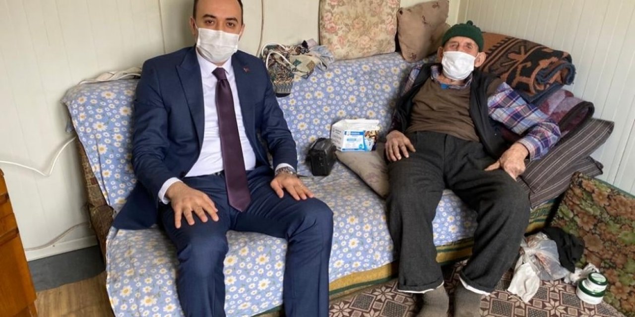 Kaymakam Pelvan: Yaşlılarımızın Yanındayız"