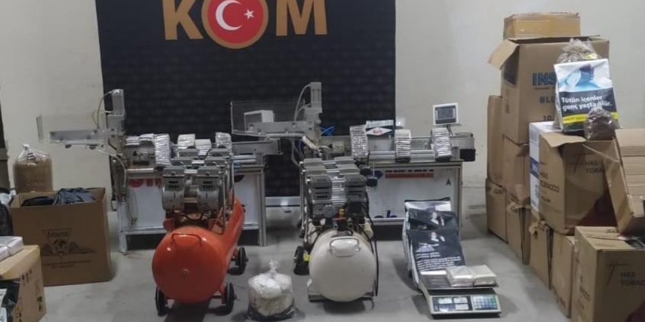 Çankırı’da Kaçak Tütün Operasyonu: 190 Kilogram Ele Geçirildi