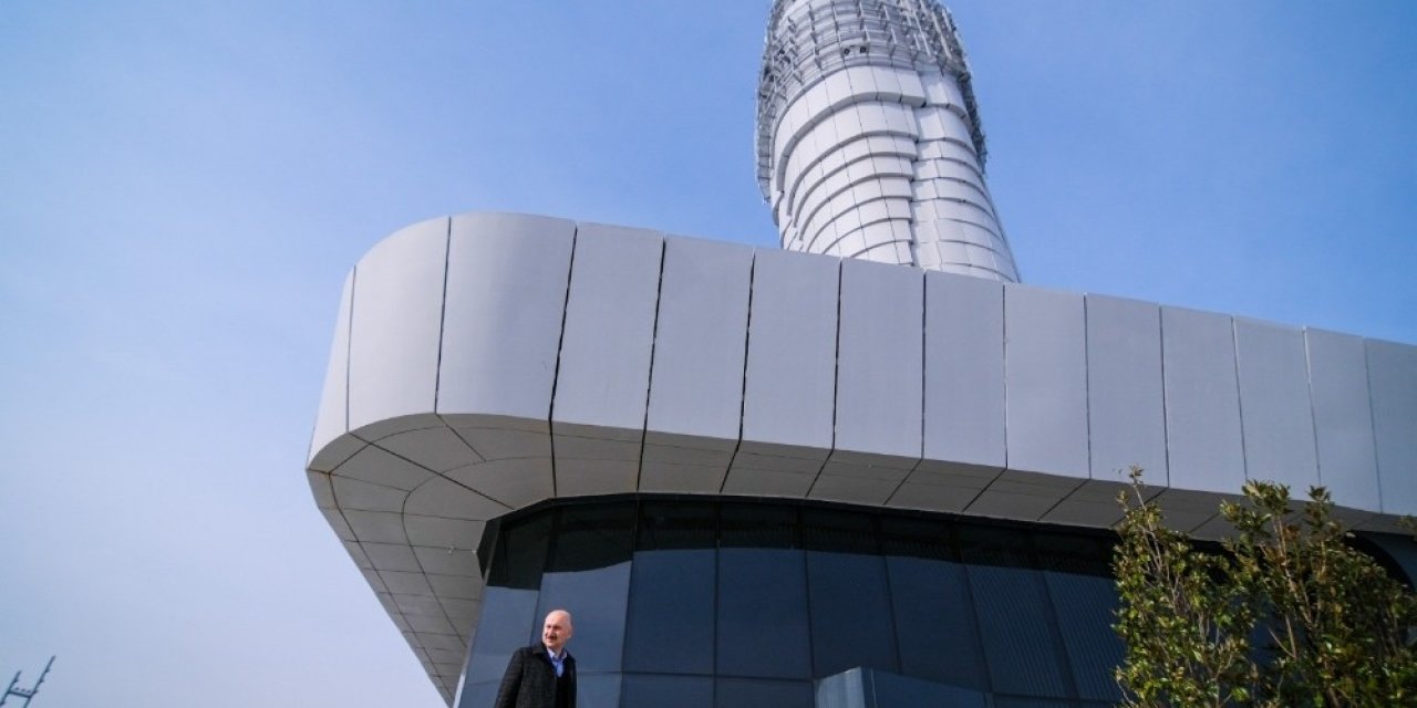 Bakan Karaismailoğlu Çamlıca Kulesi’ni Ziyaret Etti