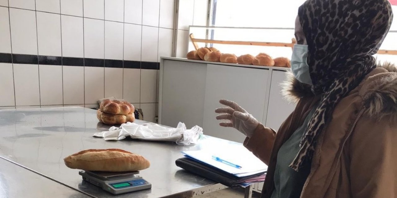 Amasya’da Ekmekler Ağırlık Denetiminden Geçti