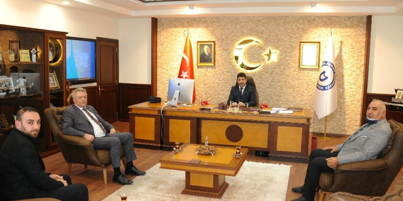 Son Başbakan Binali Yıldırım’ın Başdanışmanı Atılgan, Rektör Aldemir İle Görüştü