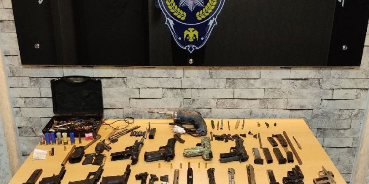 Yasa Dışı Silah Atölyesine Operasyon: 1 Gözaltı