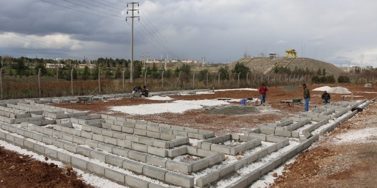 Organik Tarım Ve Üretim Merkezinde İnşaat Çalışmaları Başladı