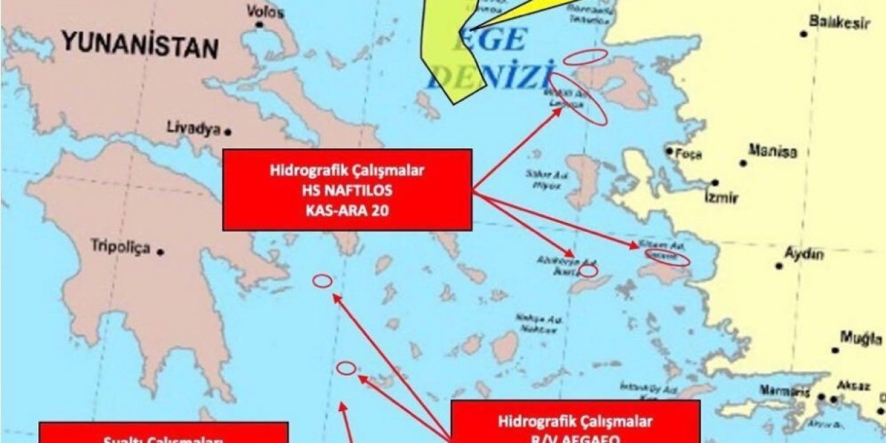 Yunanistan’ın Ege’de Gerginliği Tırmandıran Faaliyetleri Devam Ediyor