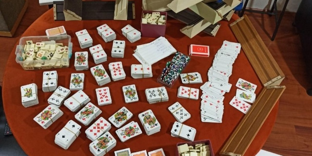 Bolu’da Kumarhaneye Çevrilen Eve Operasyon