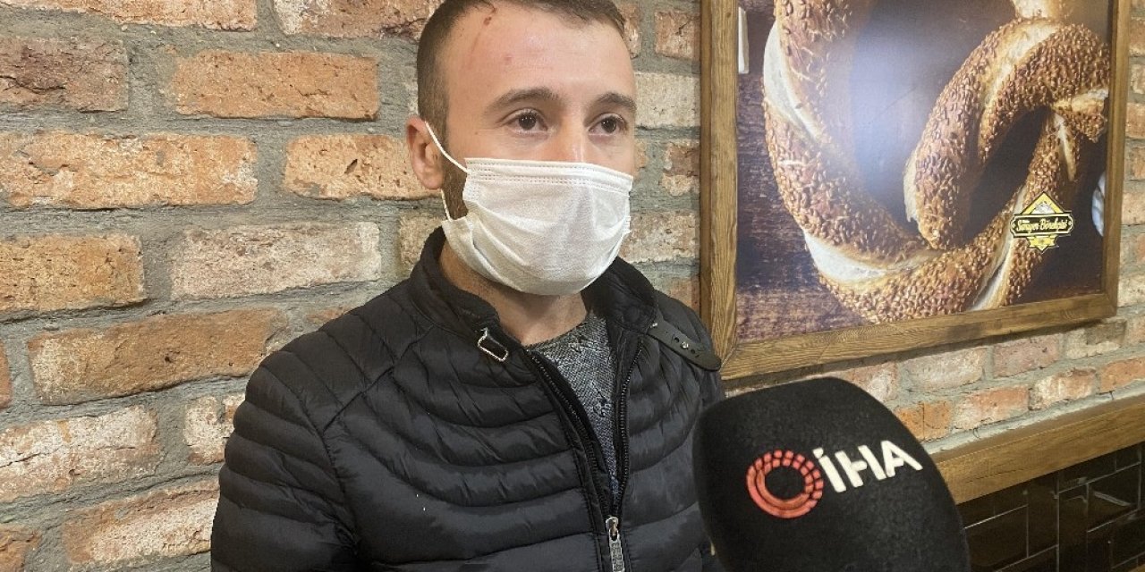 Otelden Atlayan Şahsın Üzerine Düştüğü Genç O Anları Anlattı