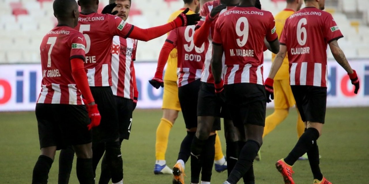 Sivasspor, Ligde 7. Galibiyetini Aldı