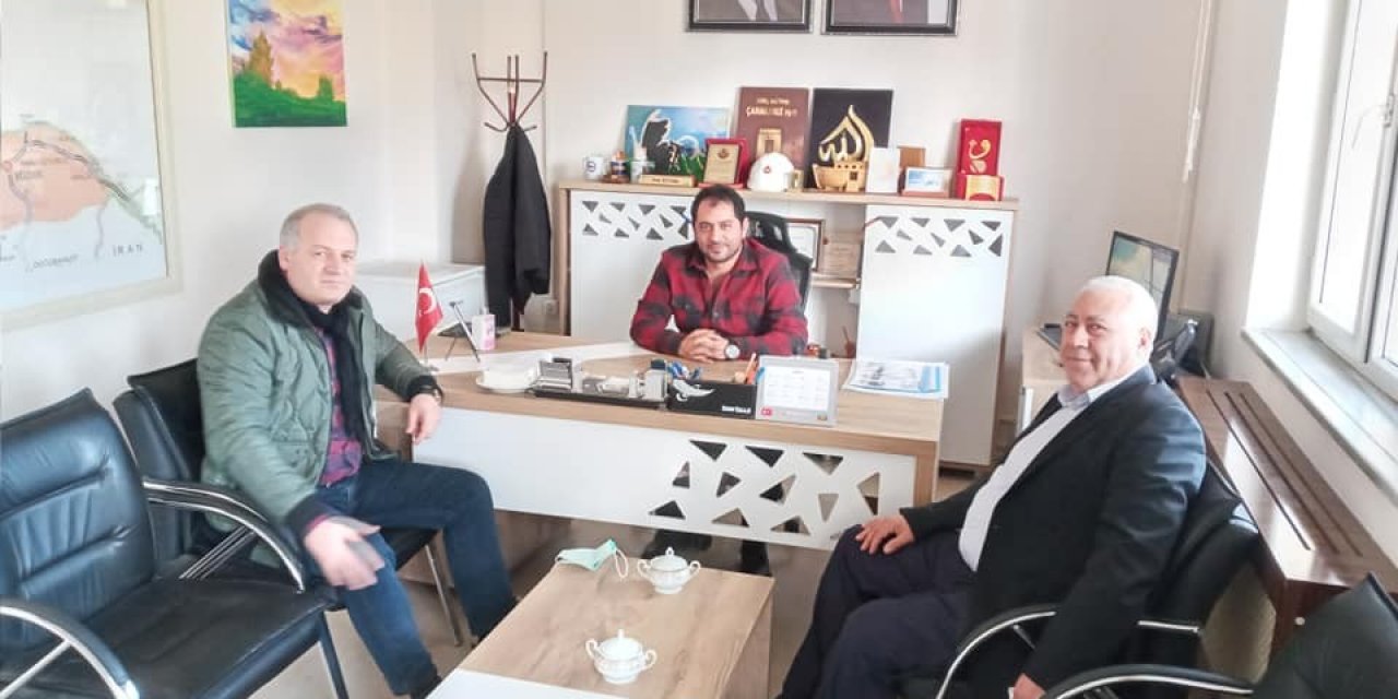 Asi̇mder’den Karayolları 184. Şube Şefi Öztürk’e Ziyaret