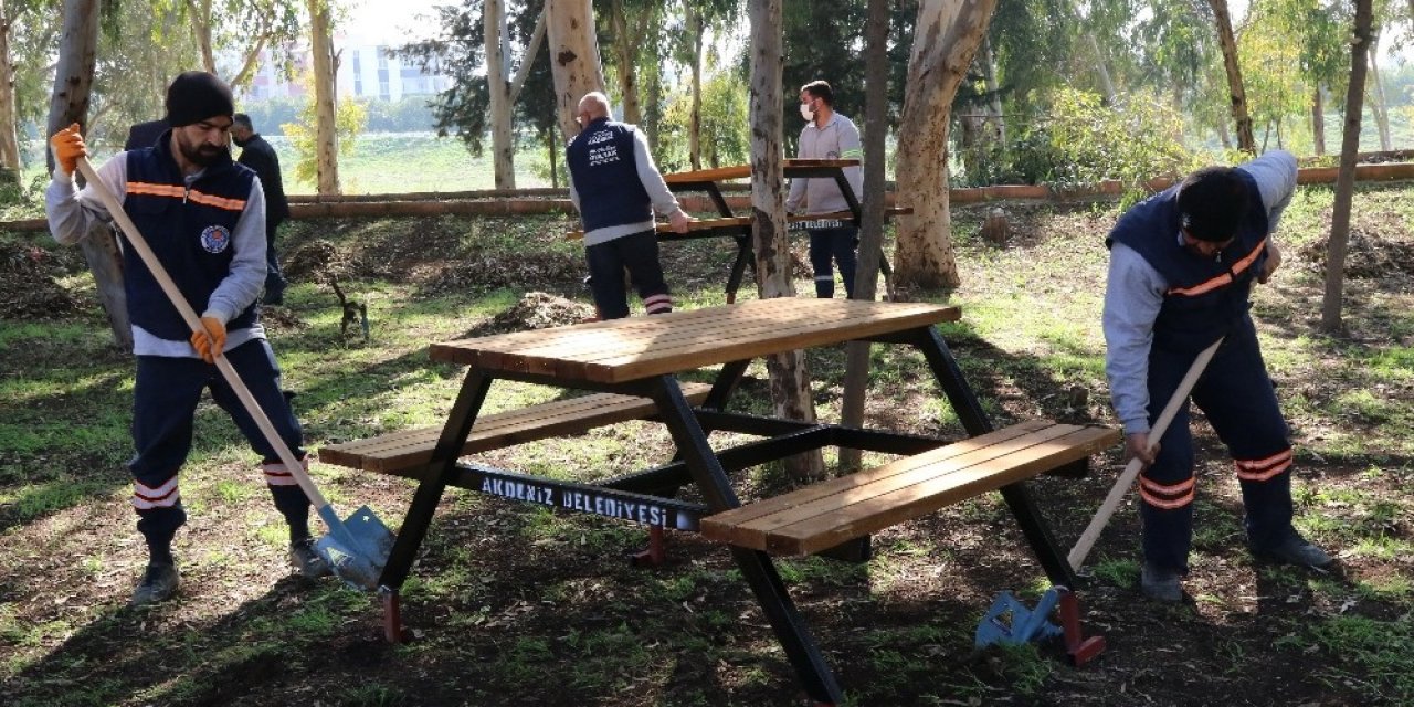 Karacailyas Mesire Alanı Yenileniyor