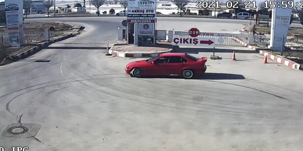 Kısıtlamada Drift Atan Sürücüye 7 Bin Tl’ye Yakın Para Cezası Kesildi