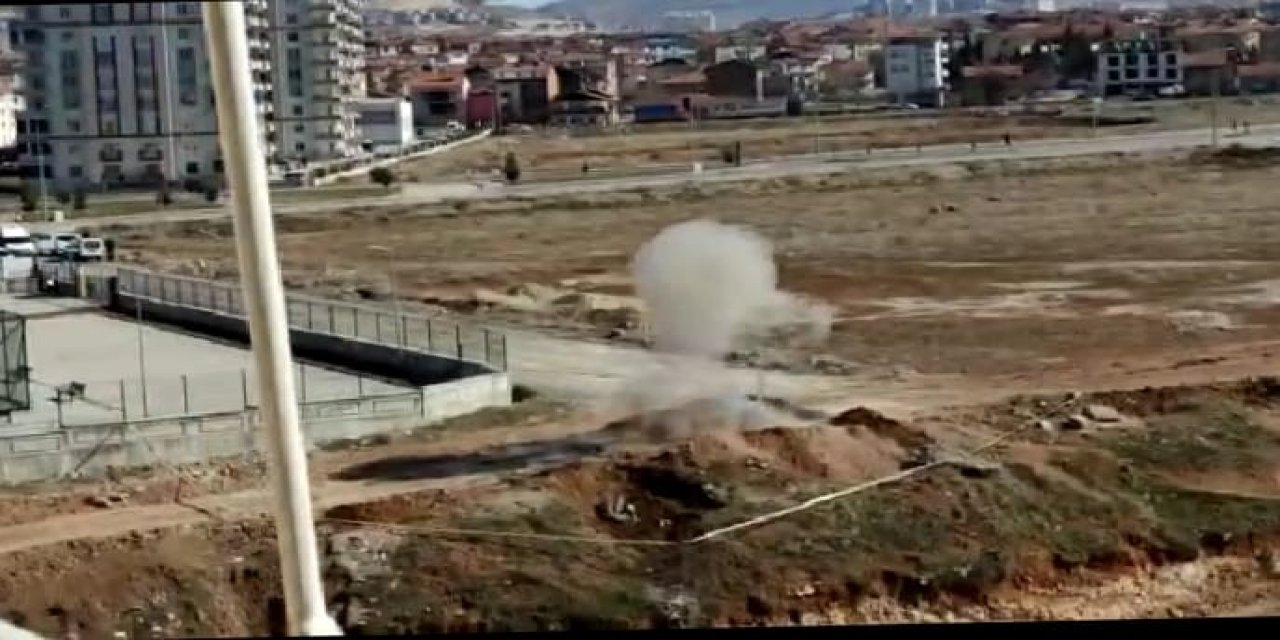 35 Yıl Sonra Polise Verdiği Bilgi Sayesinde Toprağa Gümülü Top Mermisi Bulundu