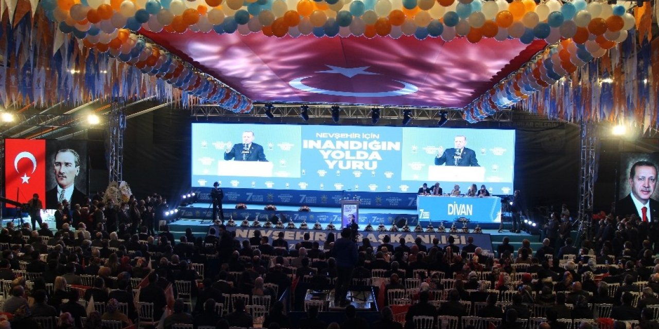 Ak Parti Nevşehir İ̇l Kongresi Yapıldı