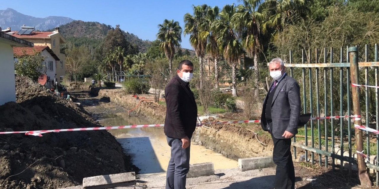 Kemer Belediyesinden Alt Ve Üst Yapı Çalışmaları