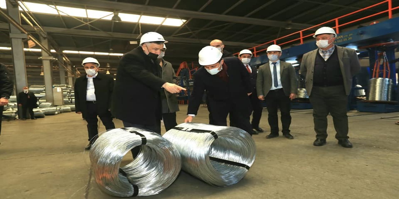 Vali Masatlı, Osb’deki Firmaları İnceledi