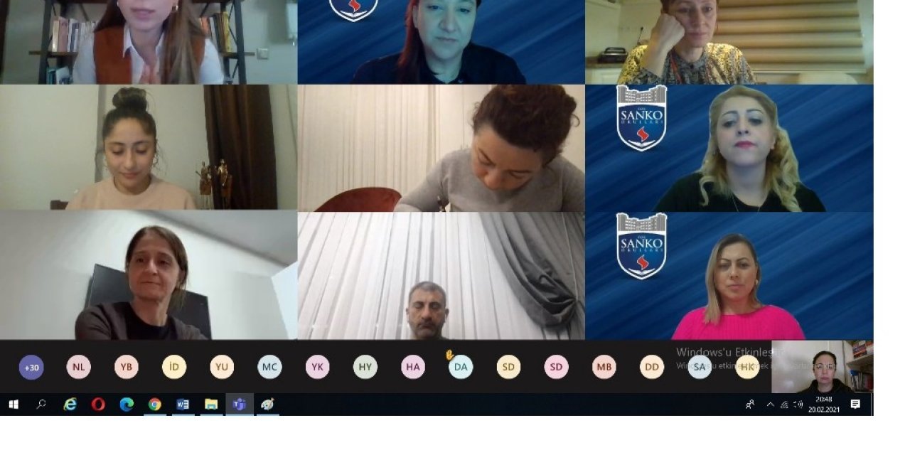 Sanko Okullarında Online Veli Söyleşisi Yapıldı