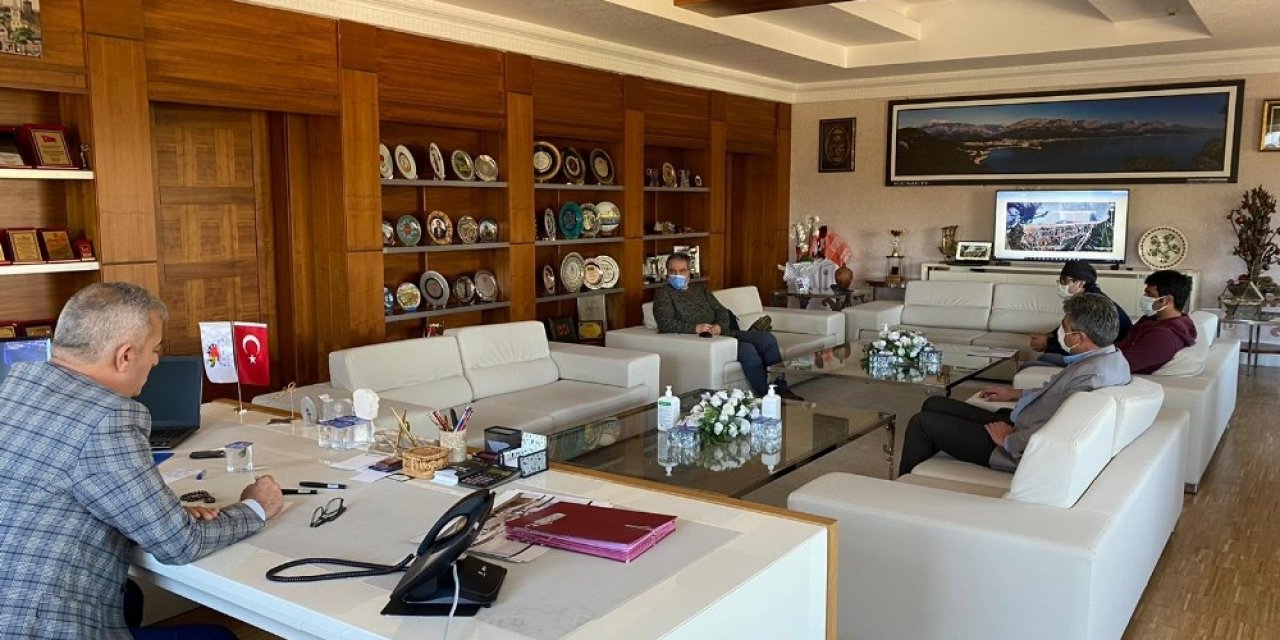 Kemer Belediyesinden Caretta Caretta Toplantısı