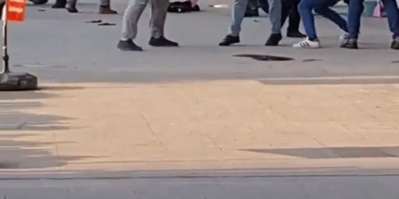 Esenyurt’ta Meydan Kavgası Kamerada