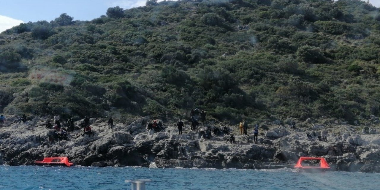 Aydın’da 45 Düzensiz Göçmen Kurtarıldı