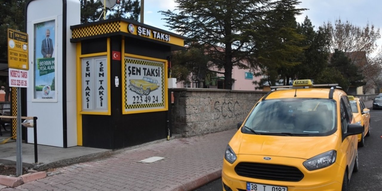 Kocasinan’da Modern Taksi Durakları